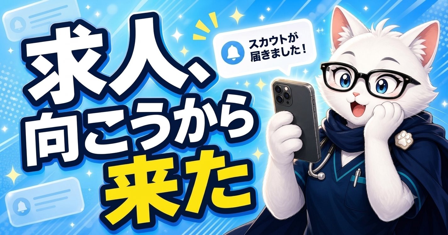 ジョブメドレースカウト機能の記事サムネイル